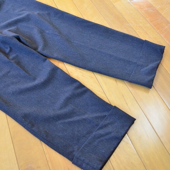 Thalian Capri Dress Pants Women's 8 Brown Career Wool Blend - Picture 9 of 9